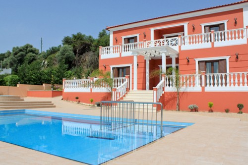 Royal Villa In West Chania, Crete With Private Pool, Jacuzzi And Stunning Views